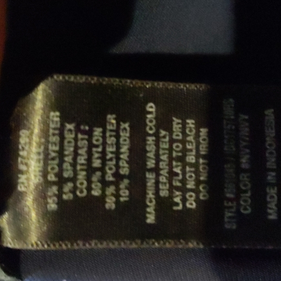 Enfocus, Navy blue dress, 10P - Picture 6 of 6